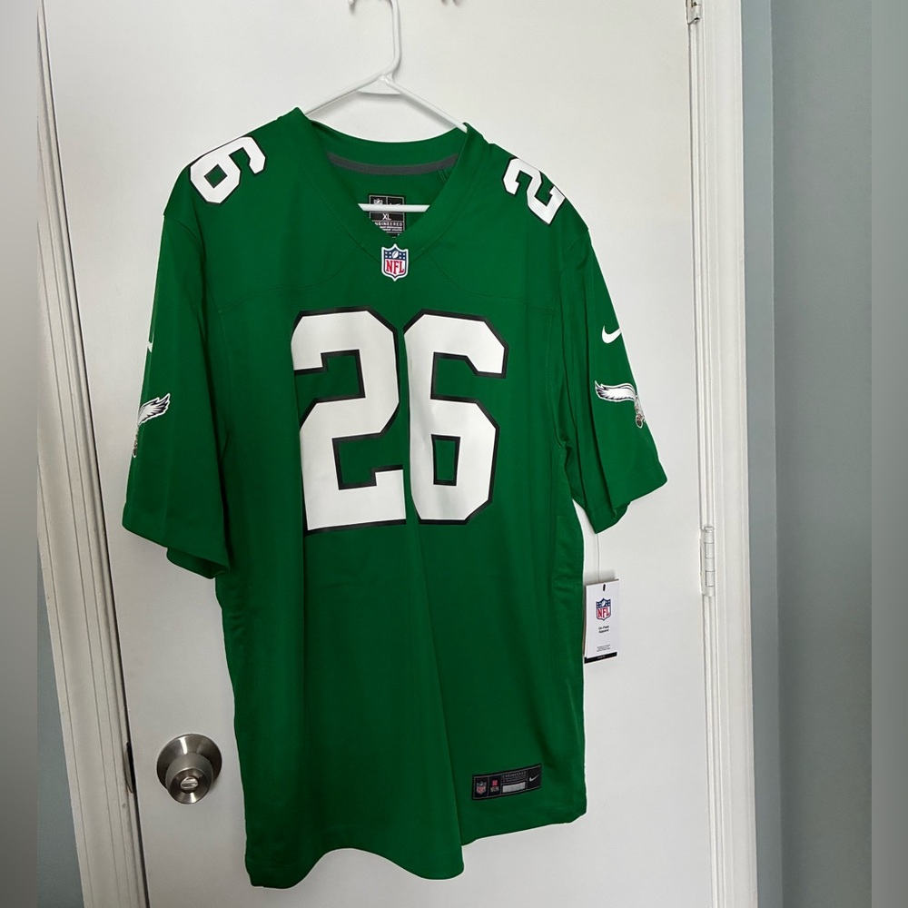 NFL Nike Eagles Barkley 26 Football Jersey